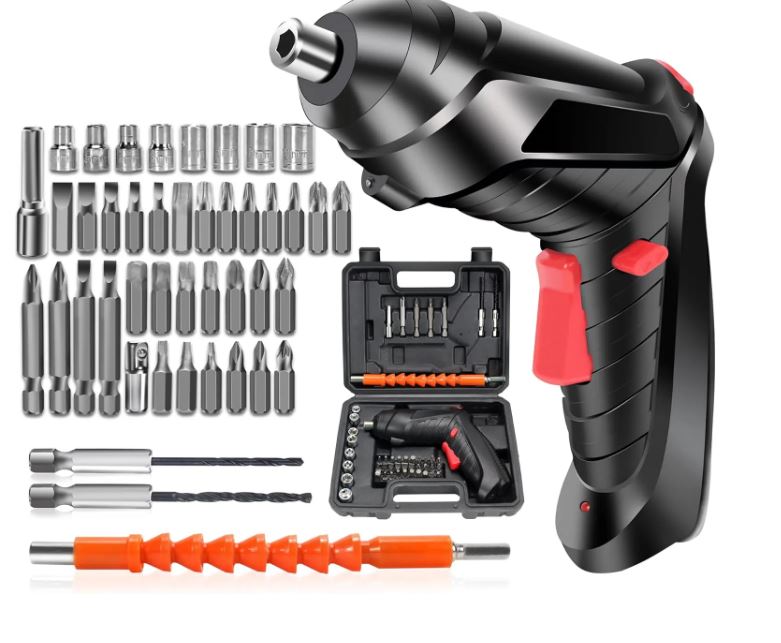 Set 47 piezas Destornillador eléctrico